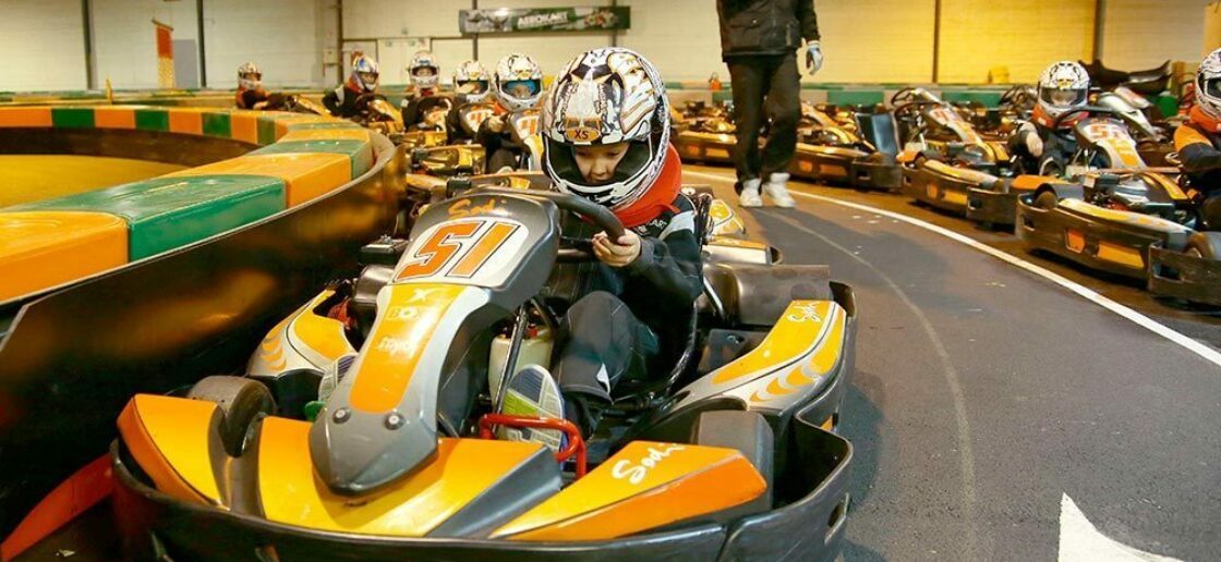 Les petits parisiens n’ont que quelques kilomètres à faire pour rejoindre les pistes d’Aérokart
