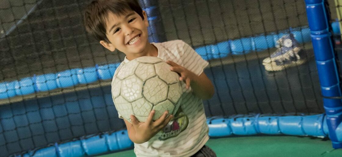 Le mini-foot a un grand succès auprès des enfants