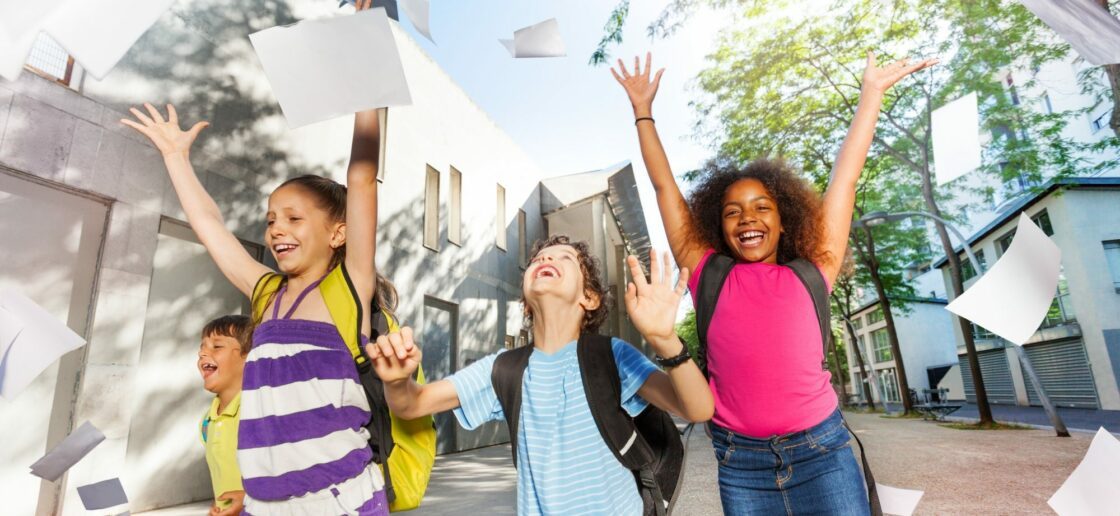 Vive la sortie de l’école !
