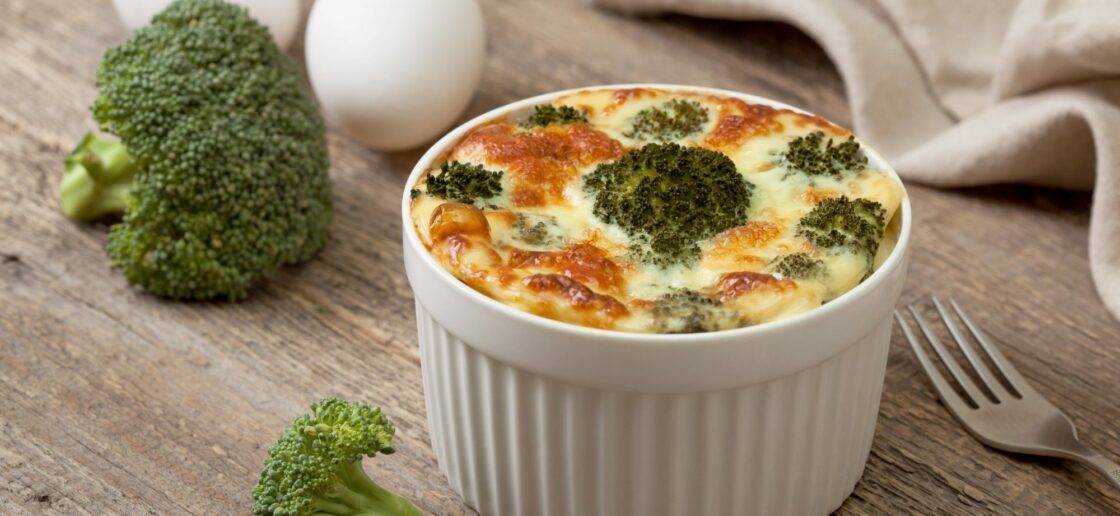 Vous pouvez également mettre votre gratin dans un grand plat allant au four
