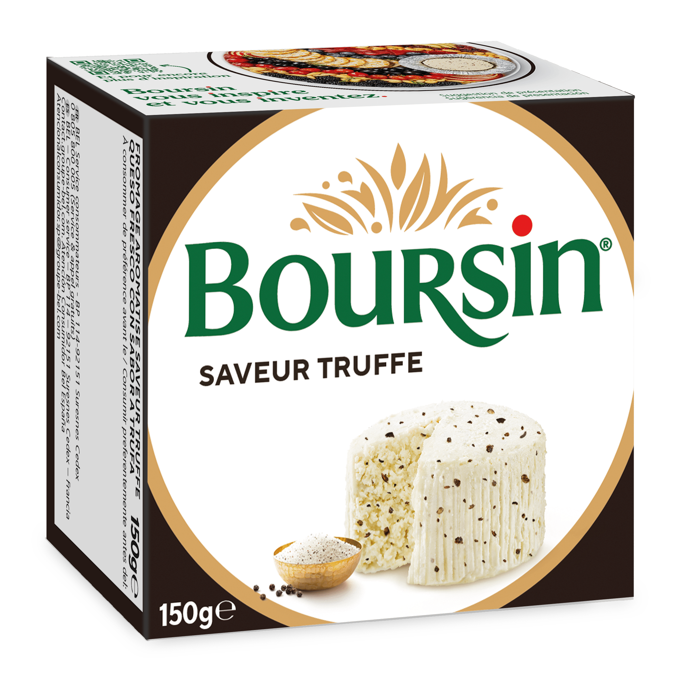 Boursin® aromatisé saveur Truffe est de retour !