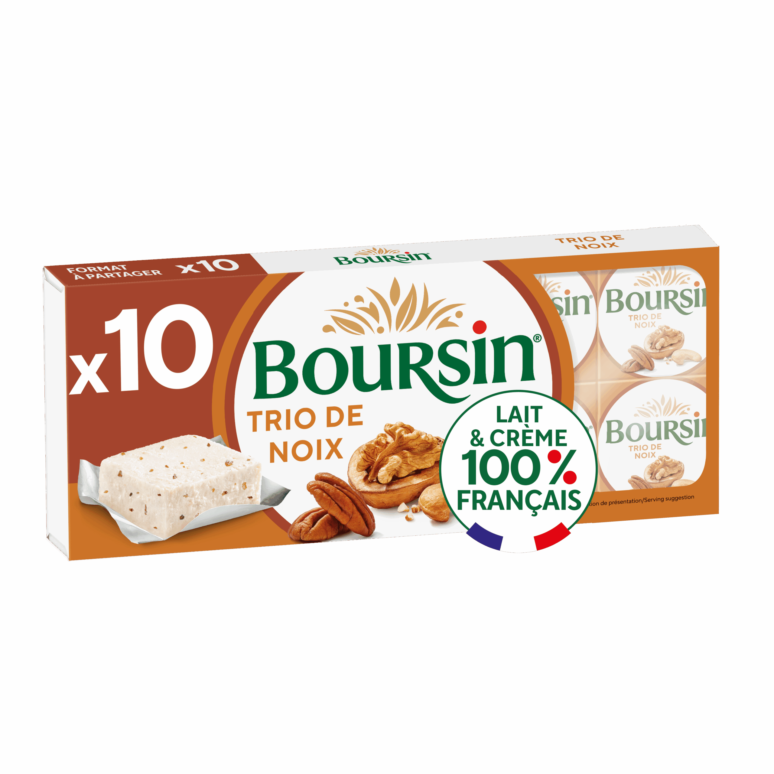 Boursin® Trio de Noix Portions - Ribambel