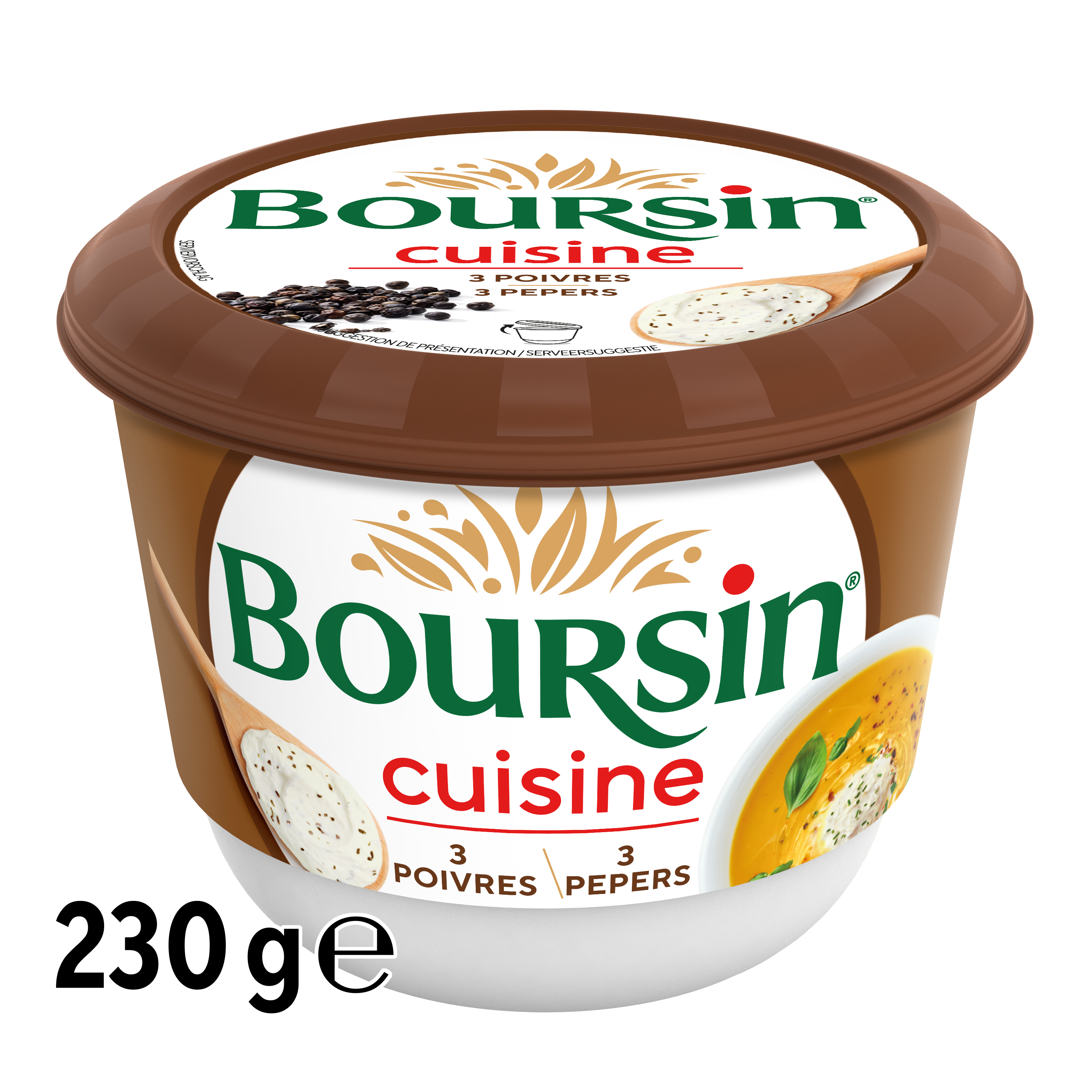 Boursin® Cuisine Poivre - Ribambel