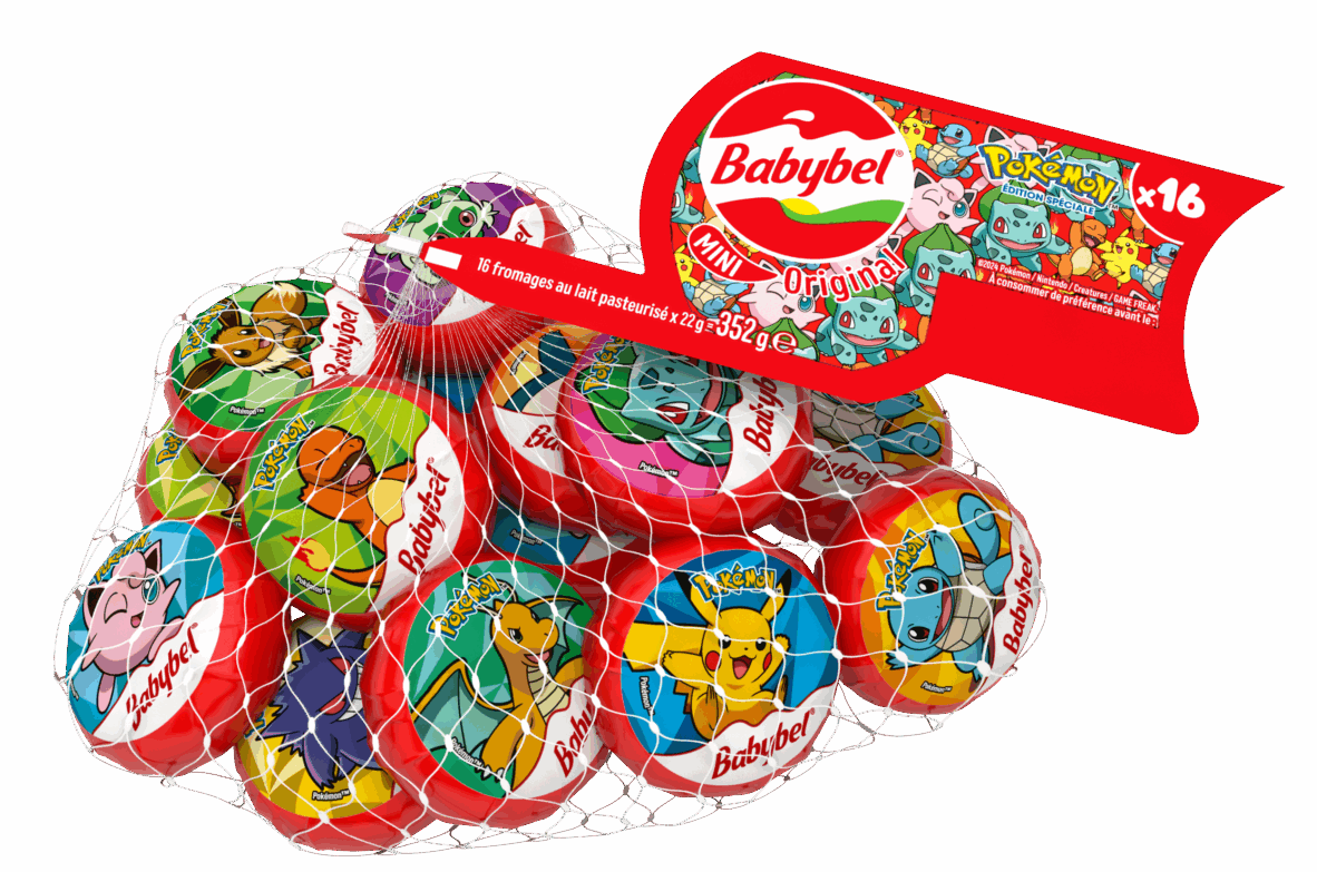 BABYBEL® ÉDITION SPECIALE POKÉMON DISPONIBLE EN MAGASIN