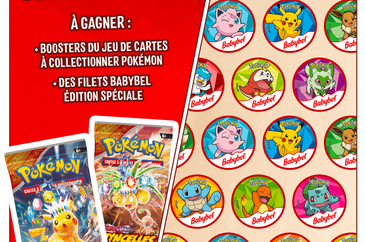 JEU CONCOURS BABYBEL® ÉDITION SPÉCIALE POKÉMON