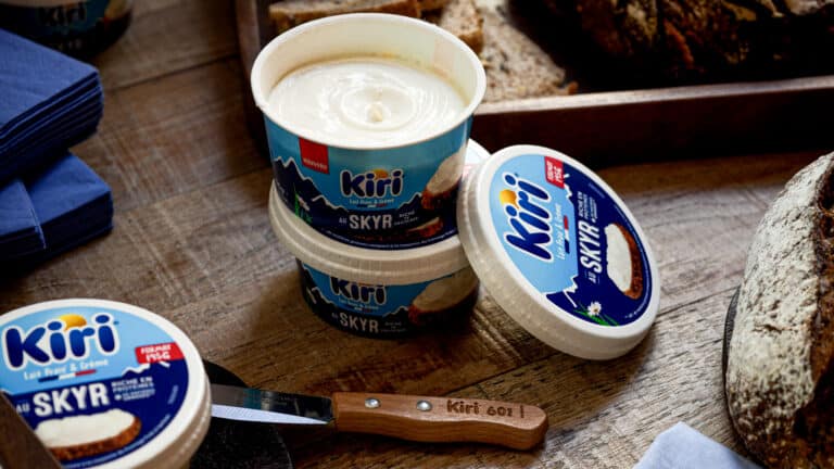 Kiri® lance la première spécialité fromagère au SKYR ! - Ribambel